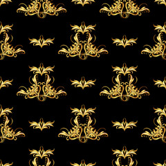 Poster - Gold pattern