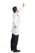 © ArtFamily - doctor raising his hand up