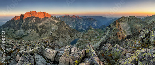 Obrazy Tatry  tatry-szczyt-gerlach-o-wschodzie-slonca-gorskie-panoramy