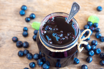 Canvas Print - Blueberry jam