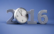 © Studio Harmony - 2016 with a clock - blue