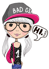 Sticker - Bad Girl