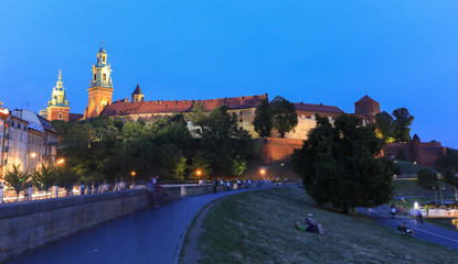 Canvas Print - Kraków (Cracow) - Wawel Castle