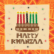 Happy Kwanzaa - Colorful and decorative greeting card that says 