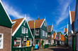 Dutch houses in Marken, Netherlands