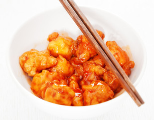 Wall Mural - Chinese Sweet and Sour Chicken