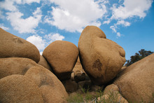 Jumbo Rocks In Joshua Tree