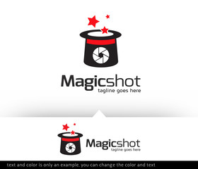 Magic Shot Logo Template Design Vector