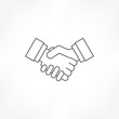 © nuiiun - handshake icon