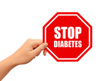 Stop Diabetes Sign