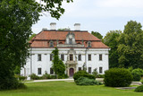 The palace in Kraskow. Lower Silesia, Poland