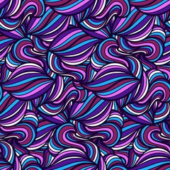 Abstract seamless wavy pattern