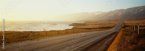 Fotomural This is Route 1also known as the Pacific Coast Highway