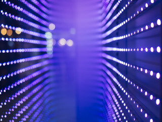 Technology Abstract background Led light pattern perspective