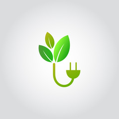 Eco / organic / green design element, vector