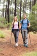 © WavebreakMediaMicro - Young happy hiker couple hiking