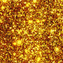Canvas Print - gold seamless pattern