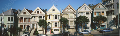Plakat Rząd wiktoriański stwarza ognisko domowe, San Fransisco, Kalifornia