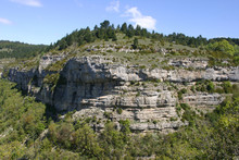 Alpine Rocky Limestone Outcrop