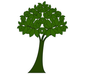 Sticker - albero