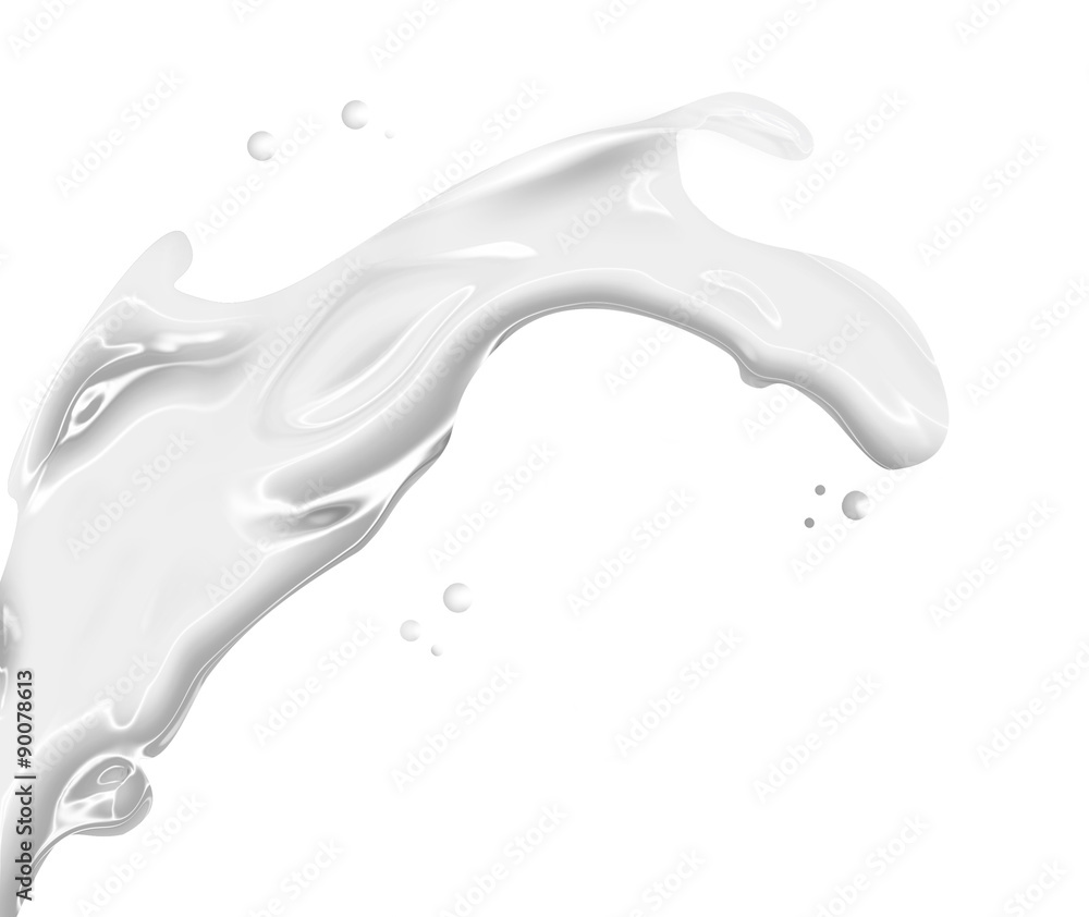 milk splash - obrazy, fototapety, plakaty 