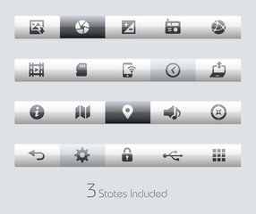 Canvas Print - web and mobile 5 -- eps file includes 3 states.