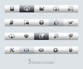 Canvas Print - web and mobile 8 -- eps file includes 3 states.
