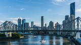 Fototapeta Młodzieżowe -  skyline of Brisbane at daytime