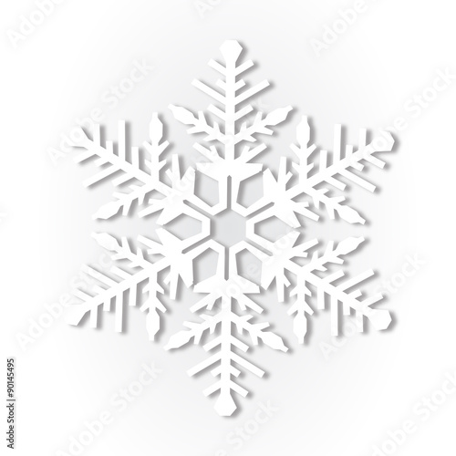 Flocon De Neige Stock Vector Adobe Stock