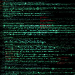 web computer code abstract background