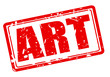 ART red stamp text