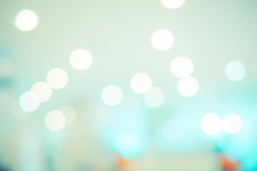 Poster - Abstract bokeh light blur background