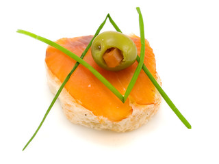 Sticker - Sandwich with Salmon