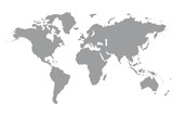 Fototapeta Mapy - world map
