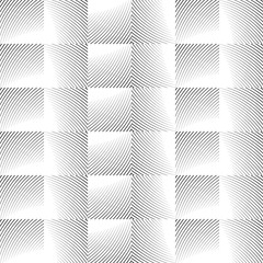 Leinwandbilder - Pattern with circles and squares. Repeatable. Vector illustratio