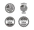 Made in USA vintage labels
