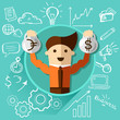 © sweet kiwi - successful businessman