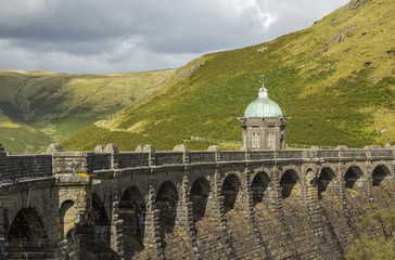 Craig Goch Dam, Elan Valley, Wales, UK.