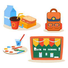 Sticker - Back to school design template