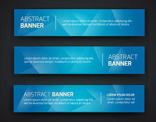 abstract banner design