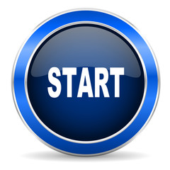 Aufkleber - start icon