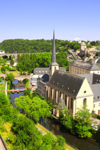 Commune And Town Larochette In Central Luxembourg, Canton Of Mer