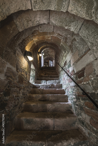 Obraz w ramie Tantallon Castle