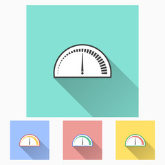 Wall Mural - Speedometer icon