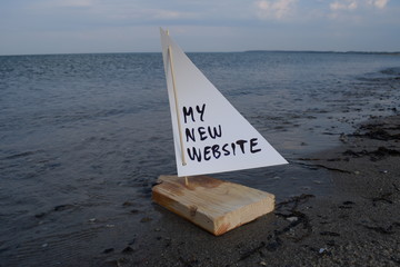 Wall Mural - Launching my new website