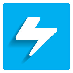 Wall Mural - Lightning icon