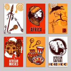 Poster - Africa Poster Set