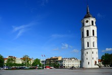 Cathedral Pubic Domain Square Area In The Vilnius