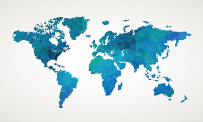 world map vector abstract illustration pattern