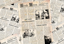 Old Newspapers Background